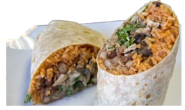 Burrito Mixto Con Arrachera
